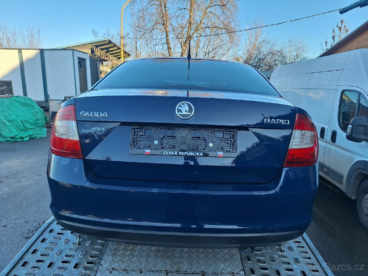 Škoda rapid 1.6 TDI 66kw 2014 - 2