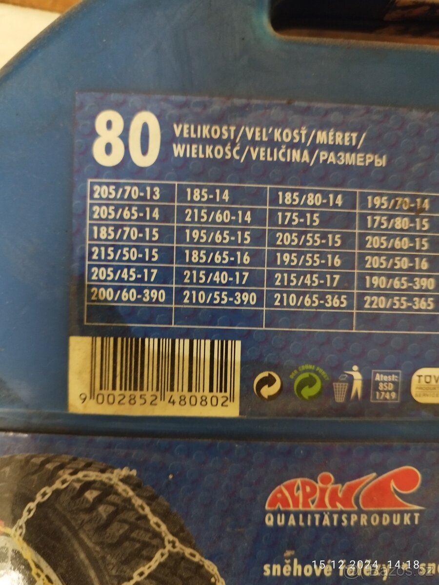 Sněhové řetězy - 2