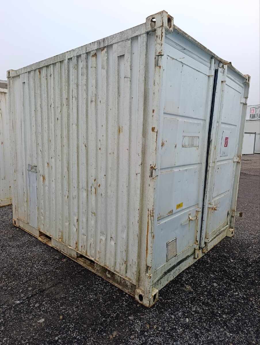 Lodní/skladový kontejner s regály ALBINA 3m - 2