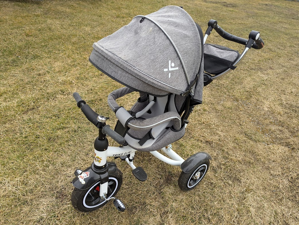 Kočárek, šlapací řiditelný - 2