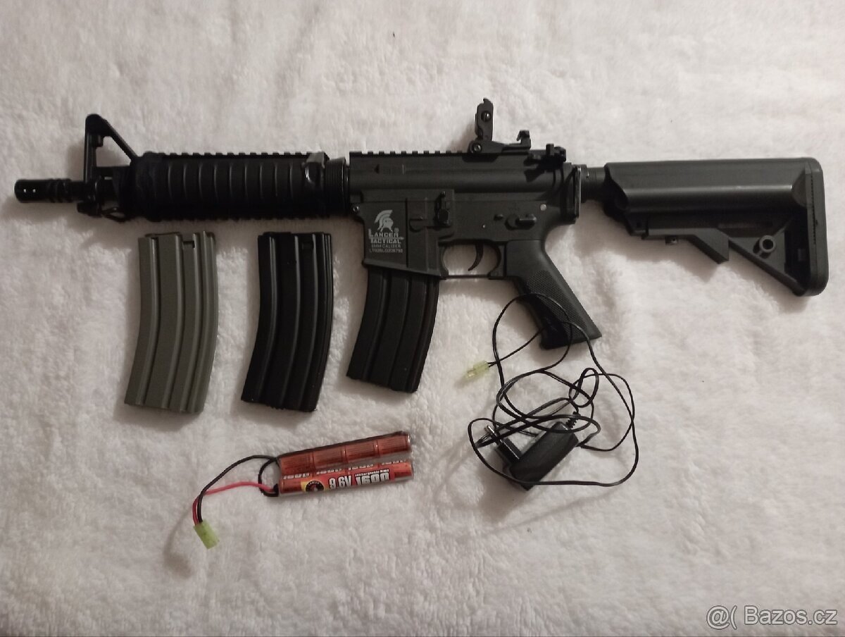 Prodám airsoftku Lancer Tactical CQB - 2