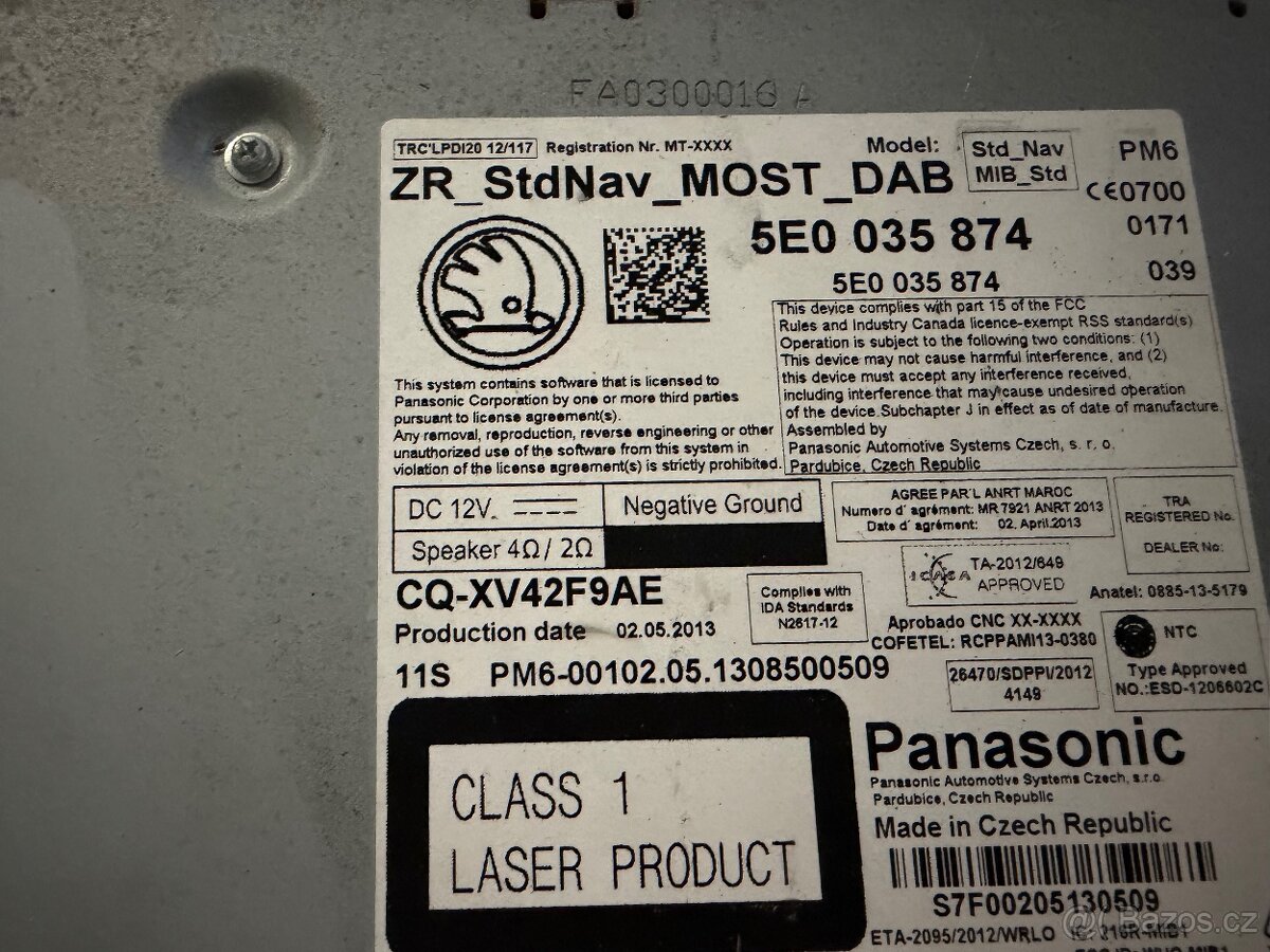 Rádio Octavia 3 - 2