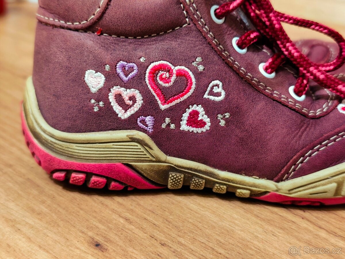 Celoroční kožené boty Jonap 25 - 2