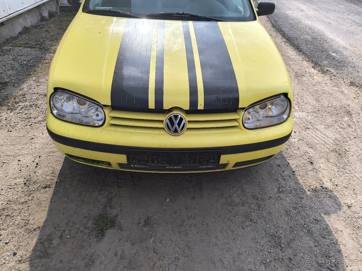 Vw golf IV 1.6i 74kw veškeré nd do 28.4 - 2