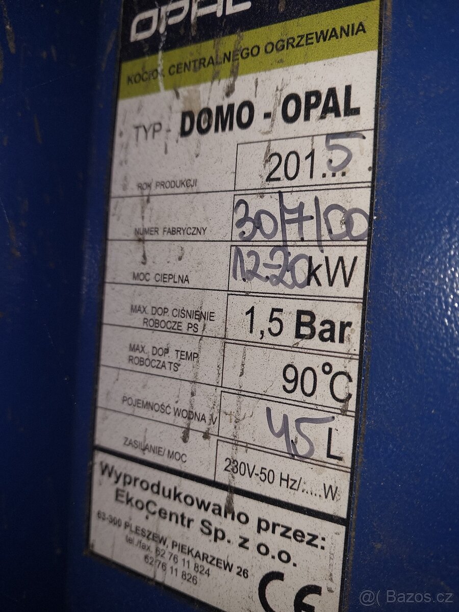 Automatický kotel Opal - 2