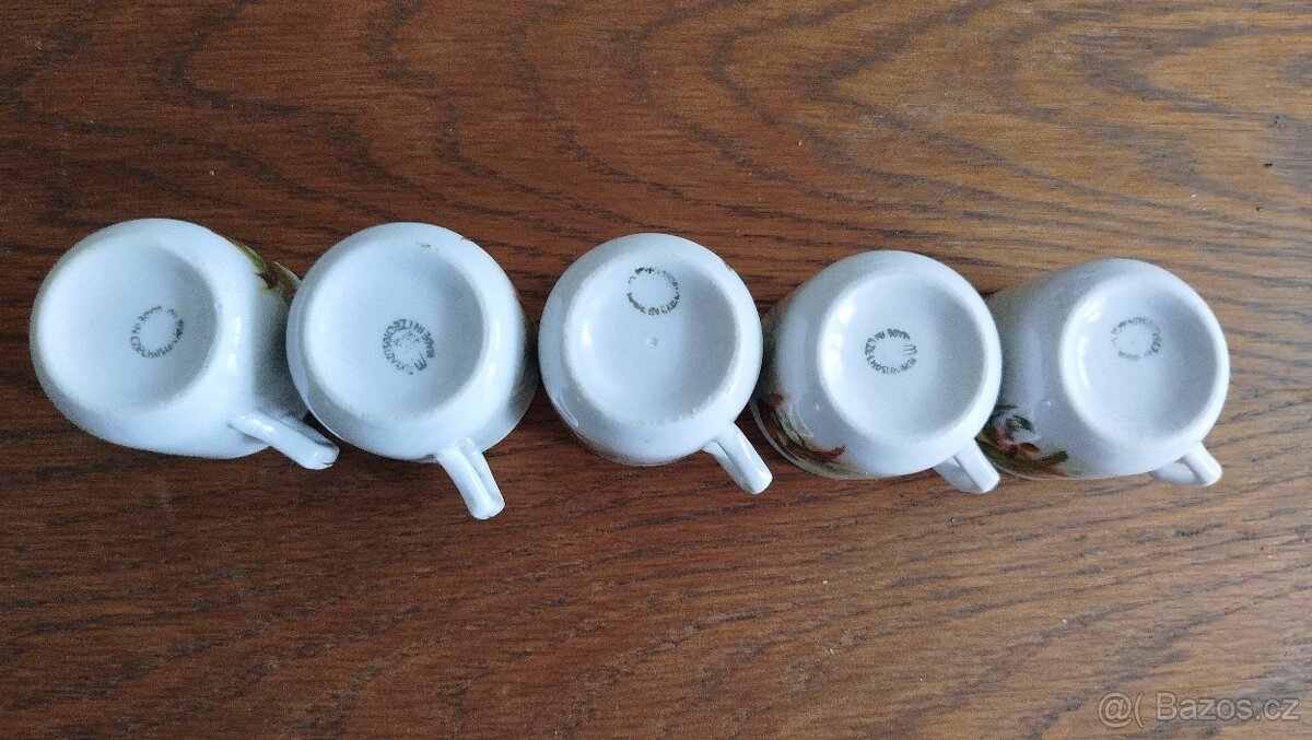 Mini porcelánové hrnečky - 2