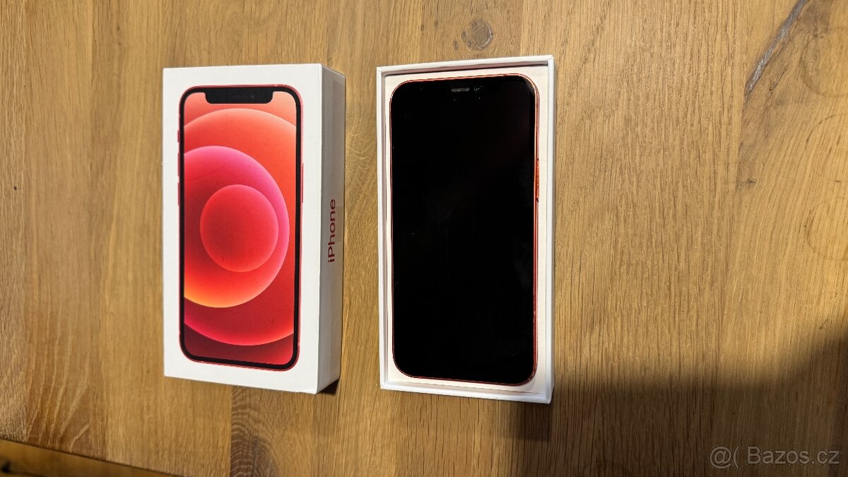 IPhone 12mini 64GB červený, dobry stav - 2