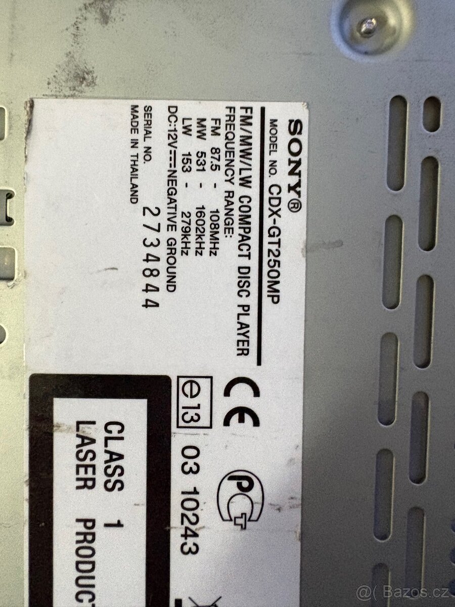 Autoradio Sony Xplod mp3 - 2