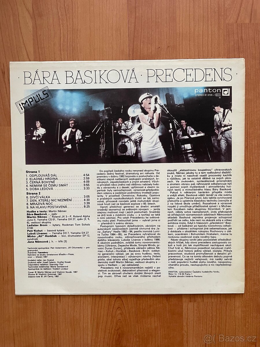 Bára Basiková & Precedens – Doba ledová - 2