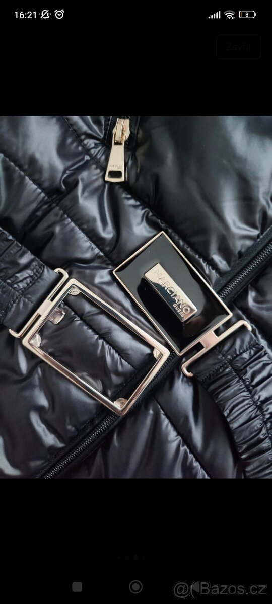 Černý kabát Guess by Marciano - 2
