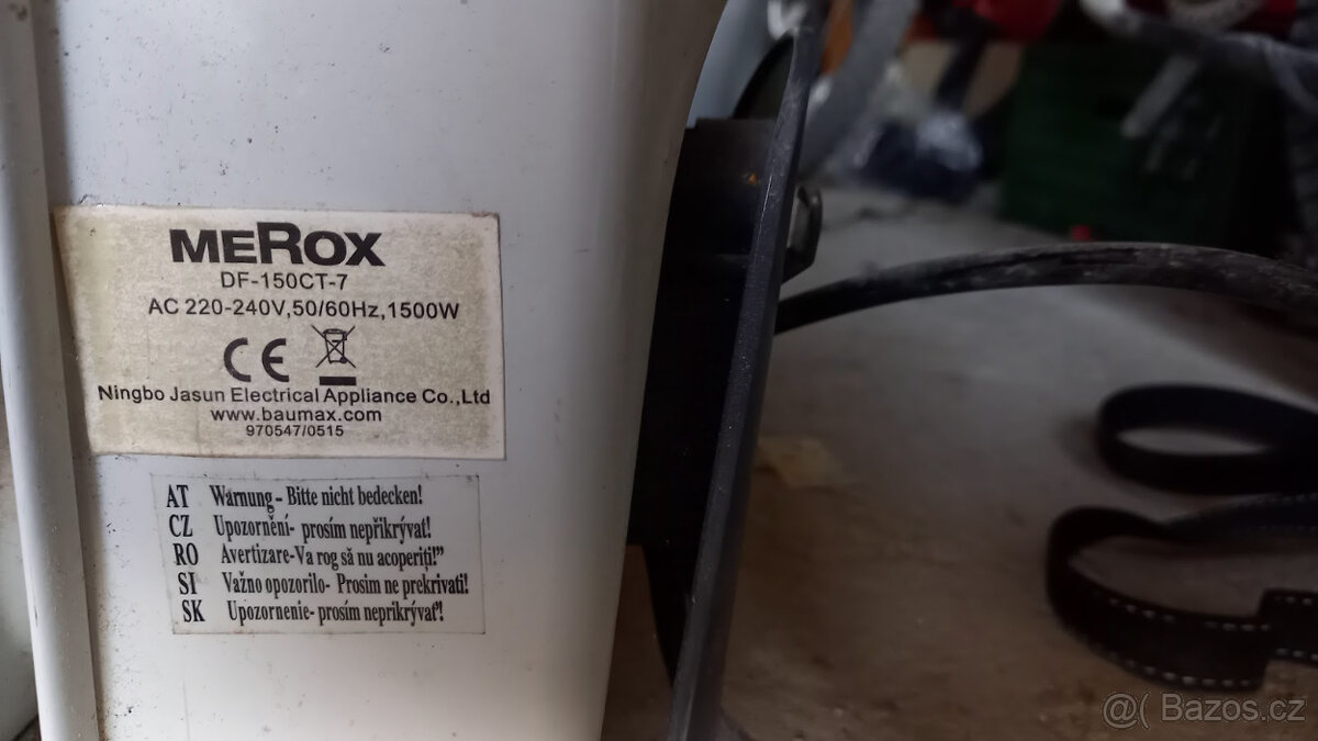 Elektrický olejový radiátor Merox 1500W - 2