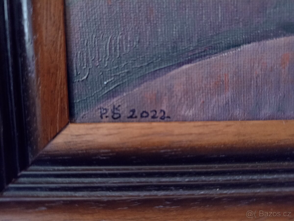 Olejomalba podle Rudolf Kremlička. - 2