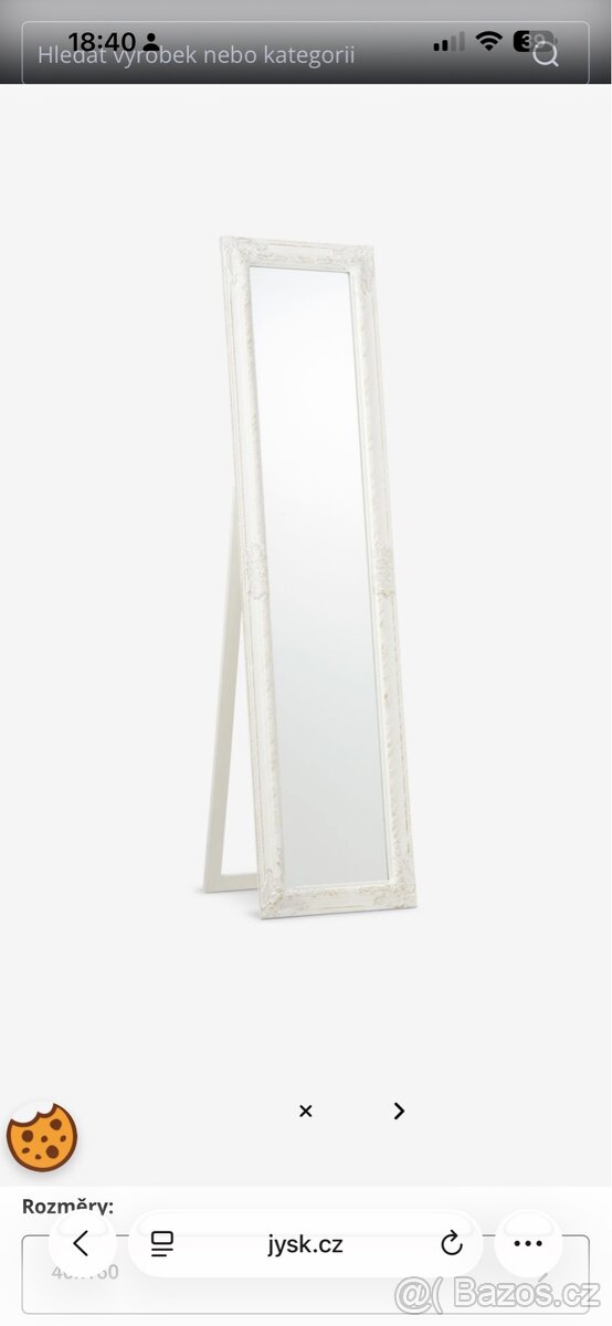 Stojací zrcadlo JYSK - 2