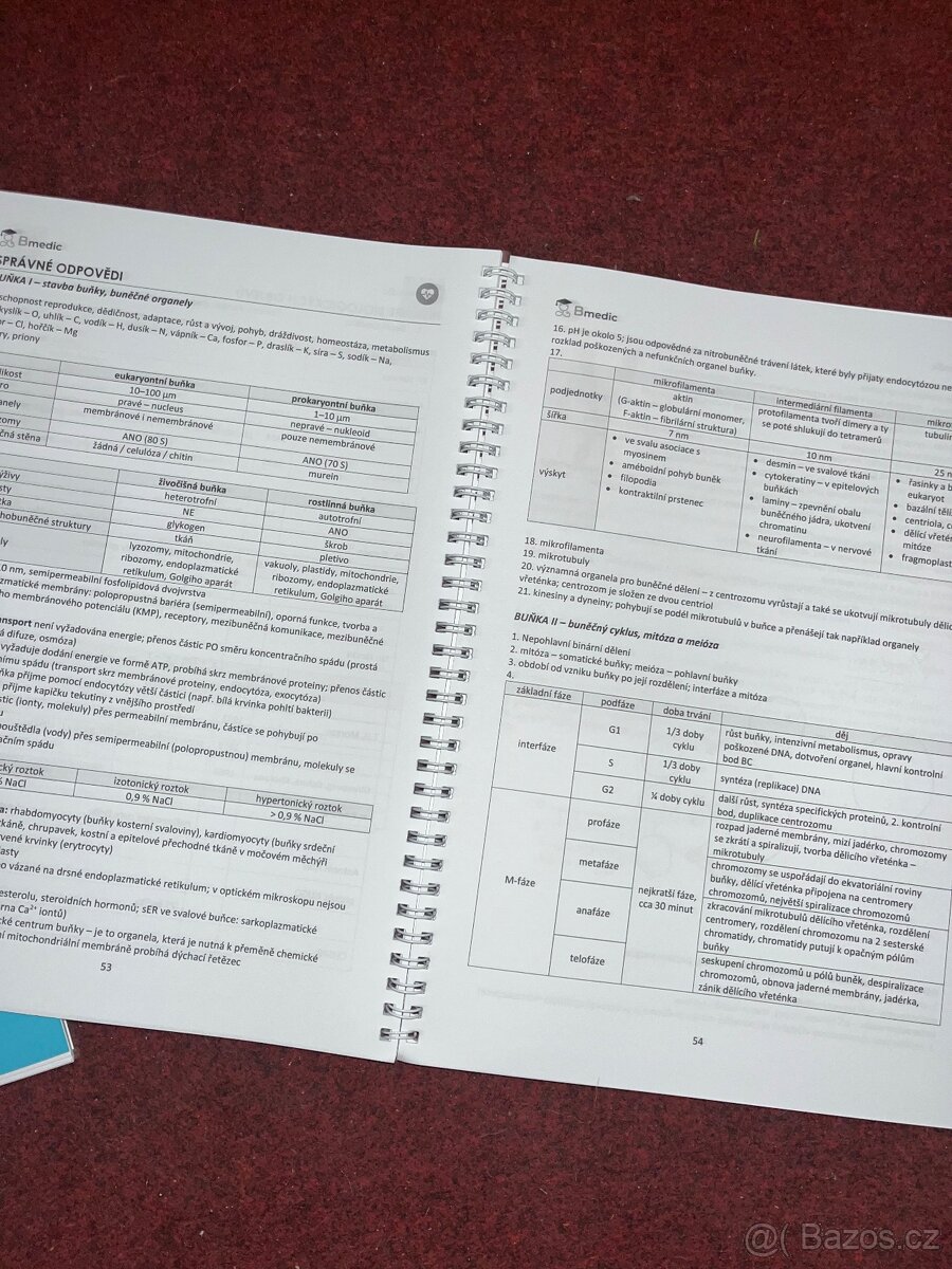 Pracovní sešity Bmedic - 2