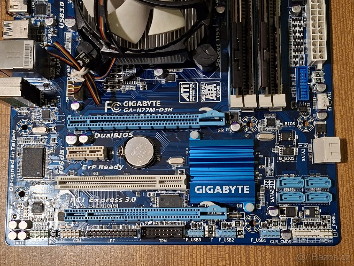 Kombo Gigabyte H77M-D3H Intel Core i5 12GB DDR3 RAM - 2