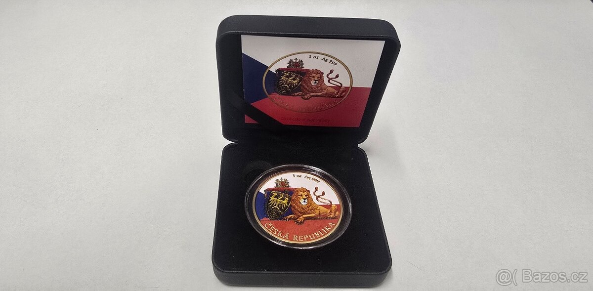 Český lev 2019 1oz číslovaný - 2