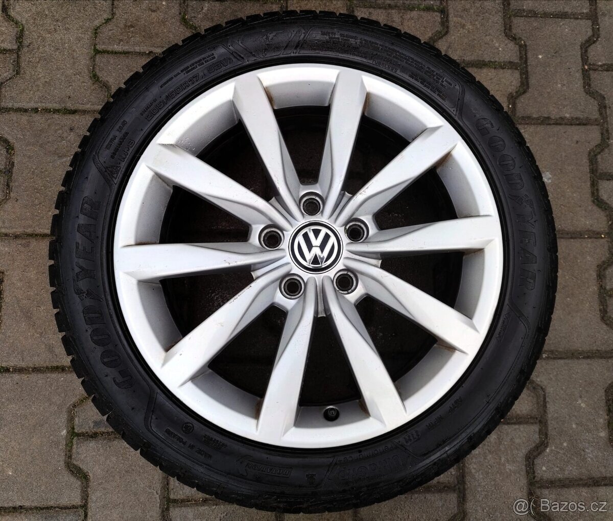 Alu kola originál Volkswagen Golf VII 5x112 R17 Dijon - 2