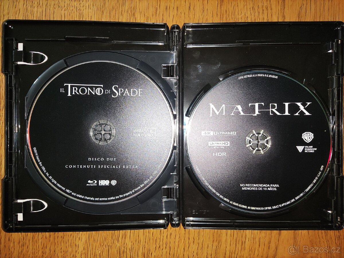 MATRIX CZ 4K UHD remaster + bonusdisk NOVÉ - 2