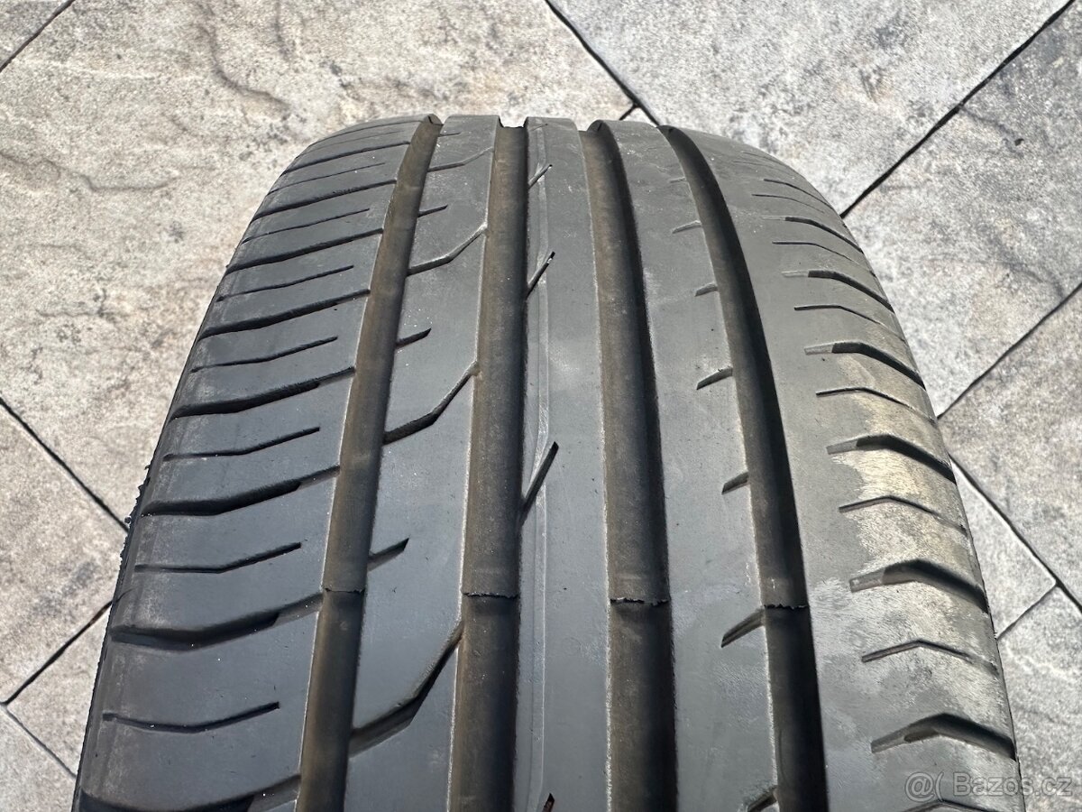 Plechový disk s pneu Continental 5x112 205/55/16 - 2