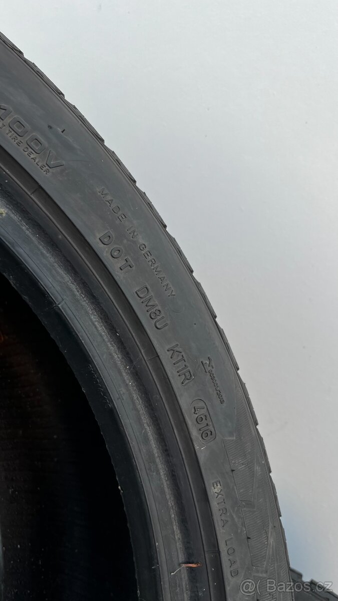 2x zimní pneu - 245/45 R18 100V Runflat - GOODYEAR - 6mm - 2