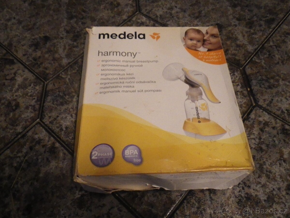 Odsavačka mateřského mléka MEDELA HARMONYnová - 2