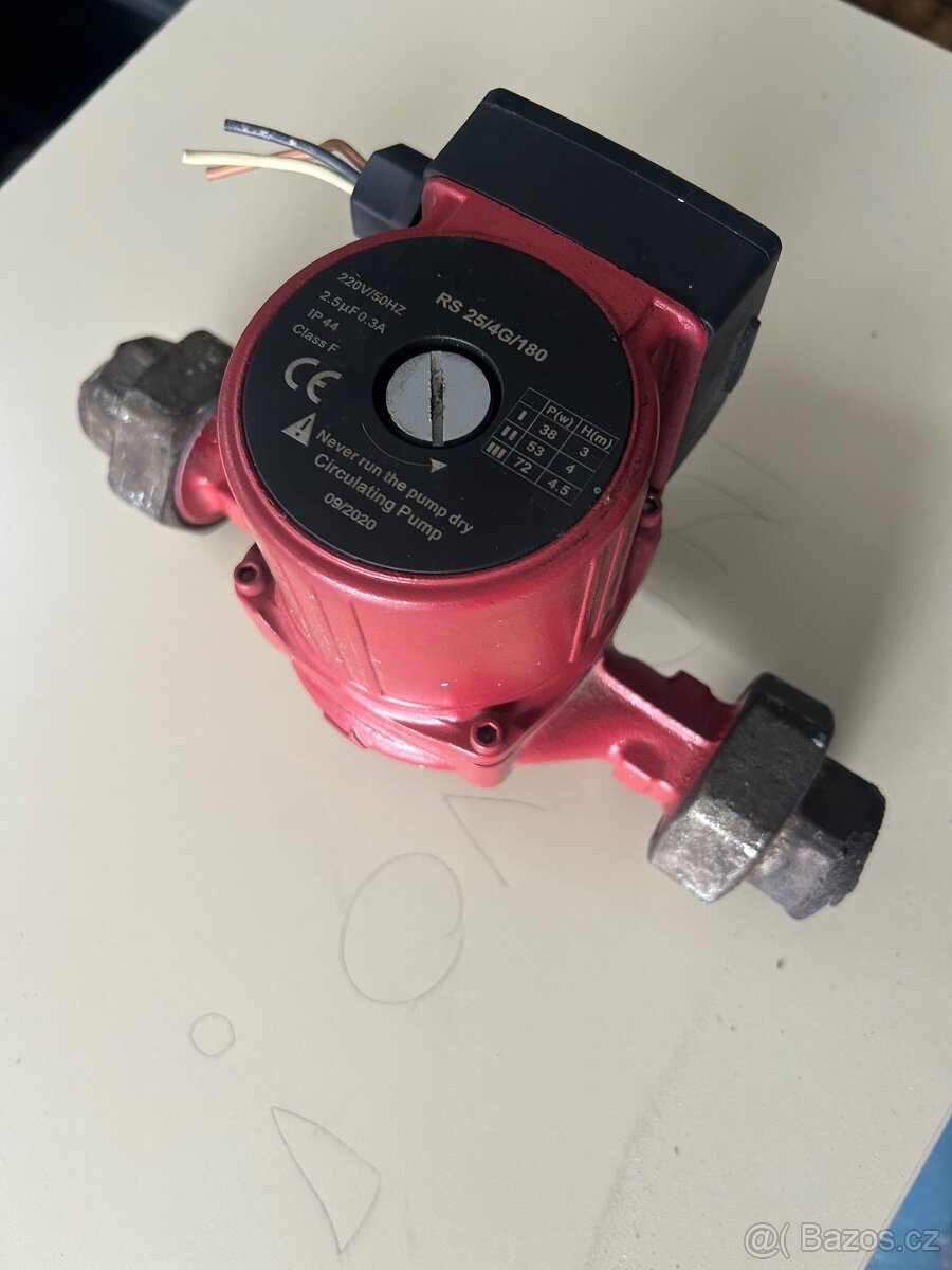 Prodám čerpadlo aquart RS 25/4G/180, použité - 2