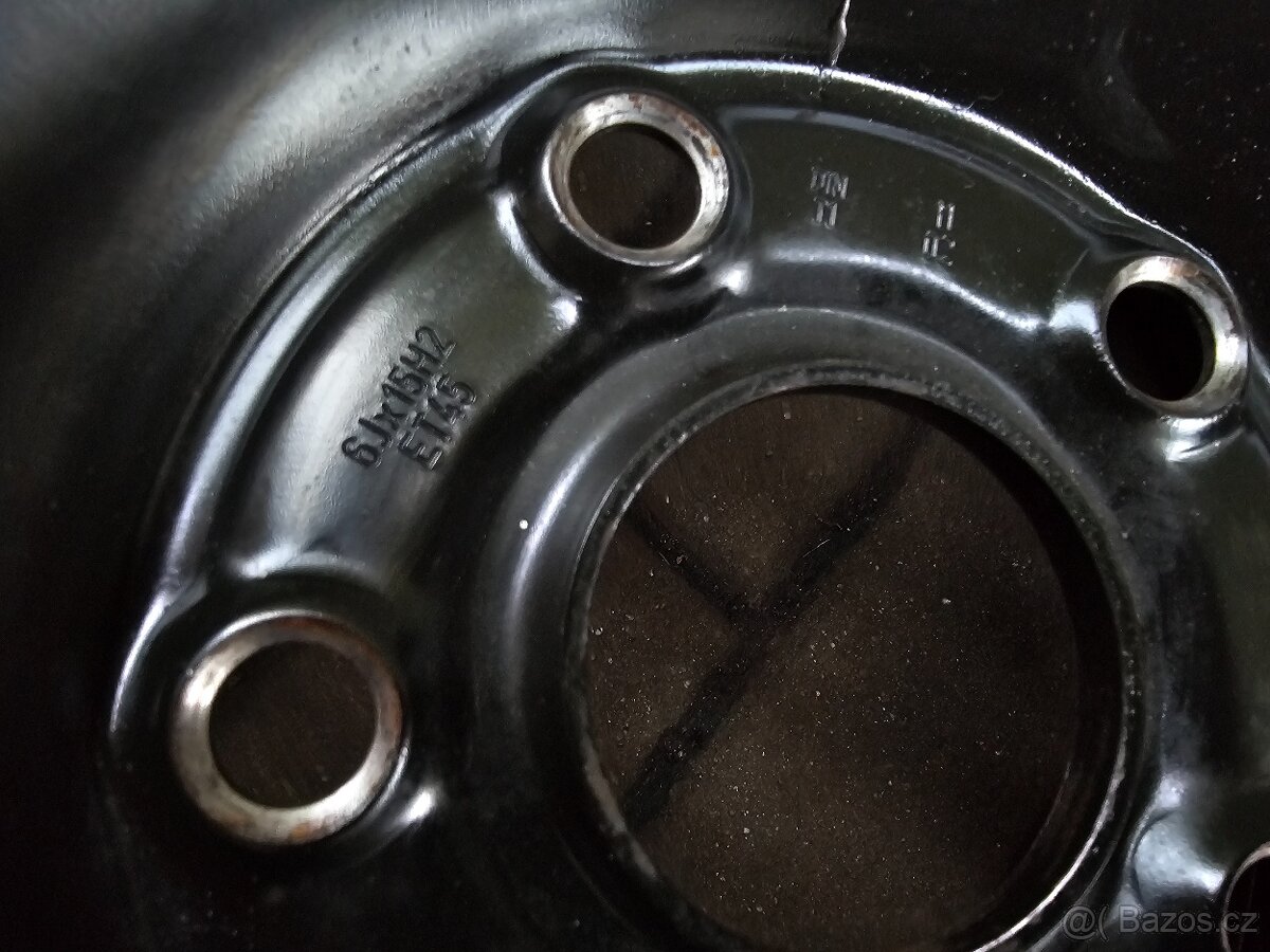 Plechové disky 15" 5x112 AUDI A4 A6 R15 VW Passat B5 5 - 2