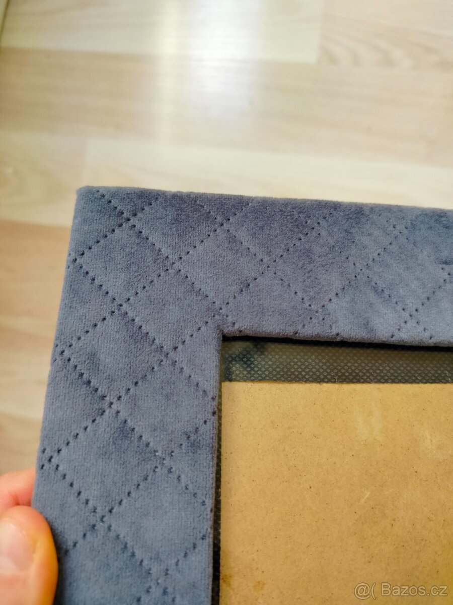 Textilní plyšový rámeček na fotky Brno - 2