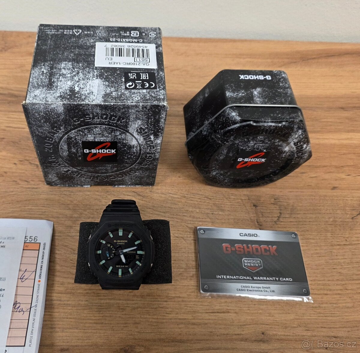 Casio G-Shock GA-2100RC-1AER Záruka 7 Měsicu - 2