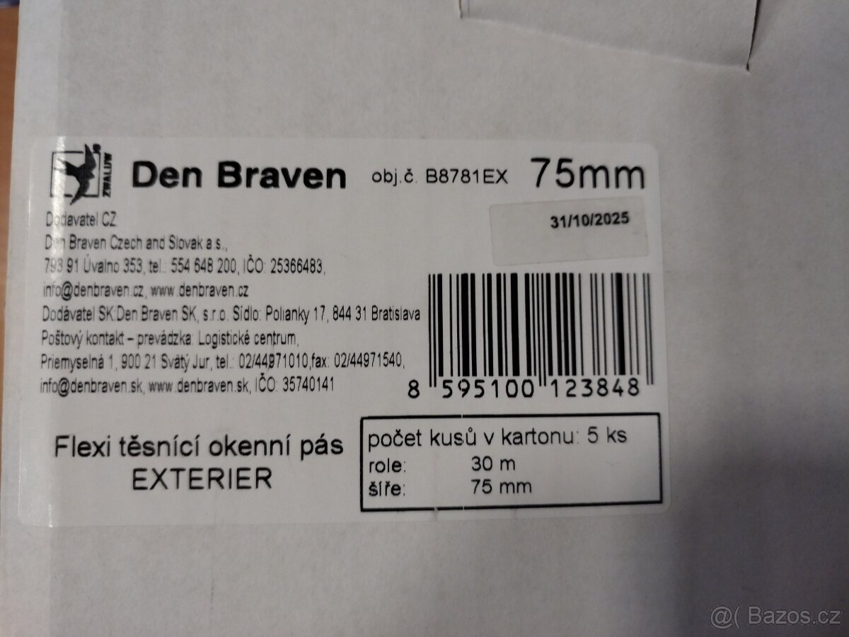 Flexi těsnicí okenní pás - 2