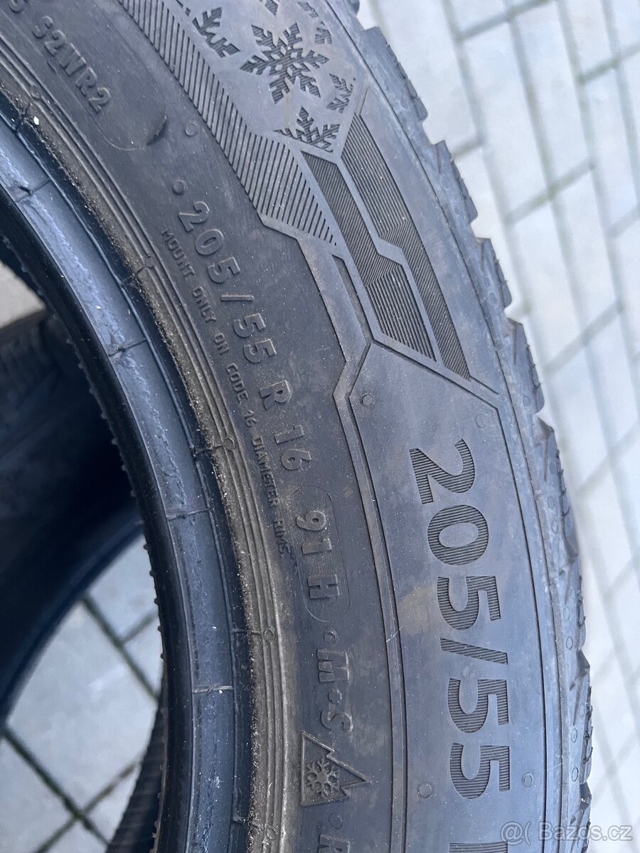 205/55 R17 - 2x zimní Barum - 2