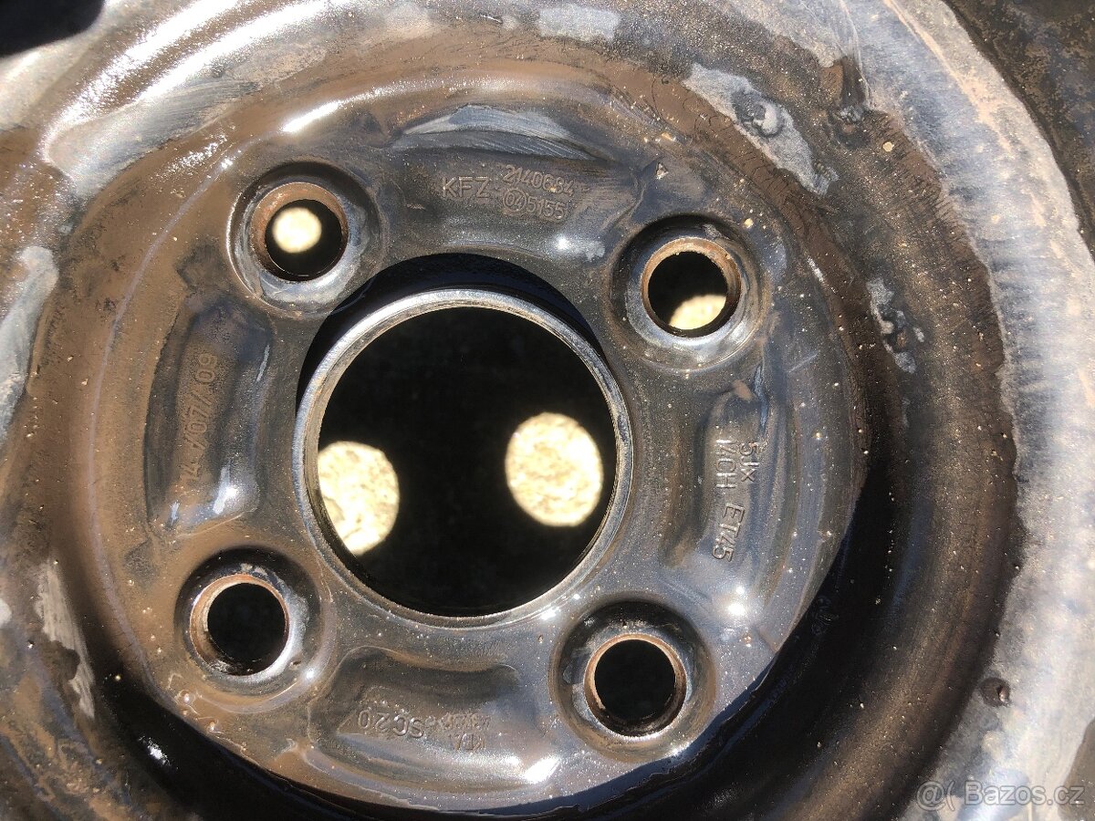 Plechové disky 4x100 R14 - 2