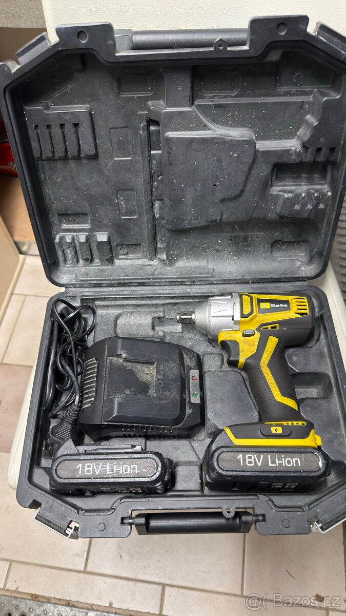 Rázový utahovák Starline + flexa (1 baterie) - 2