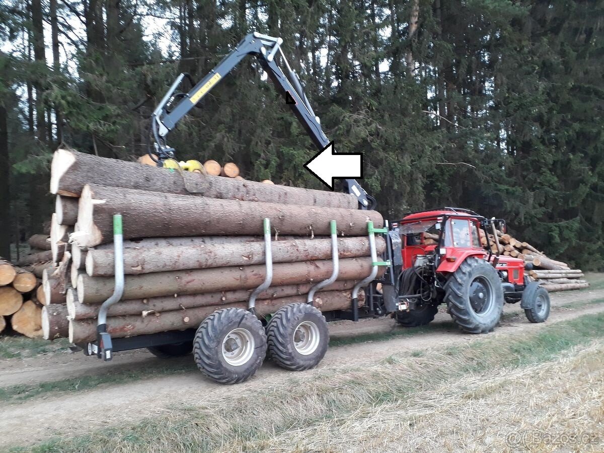 Vyvážečka dřeva 6T s ramenem 675 - 2