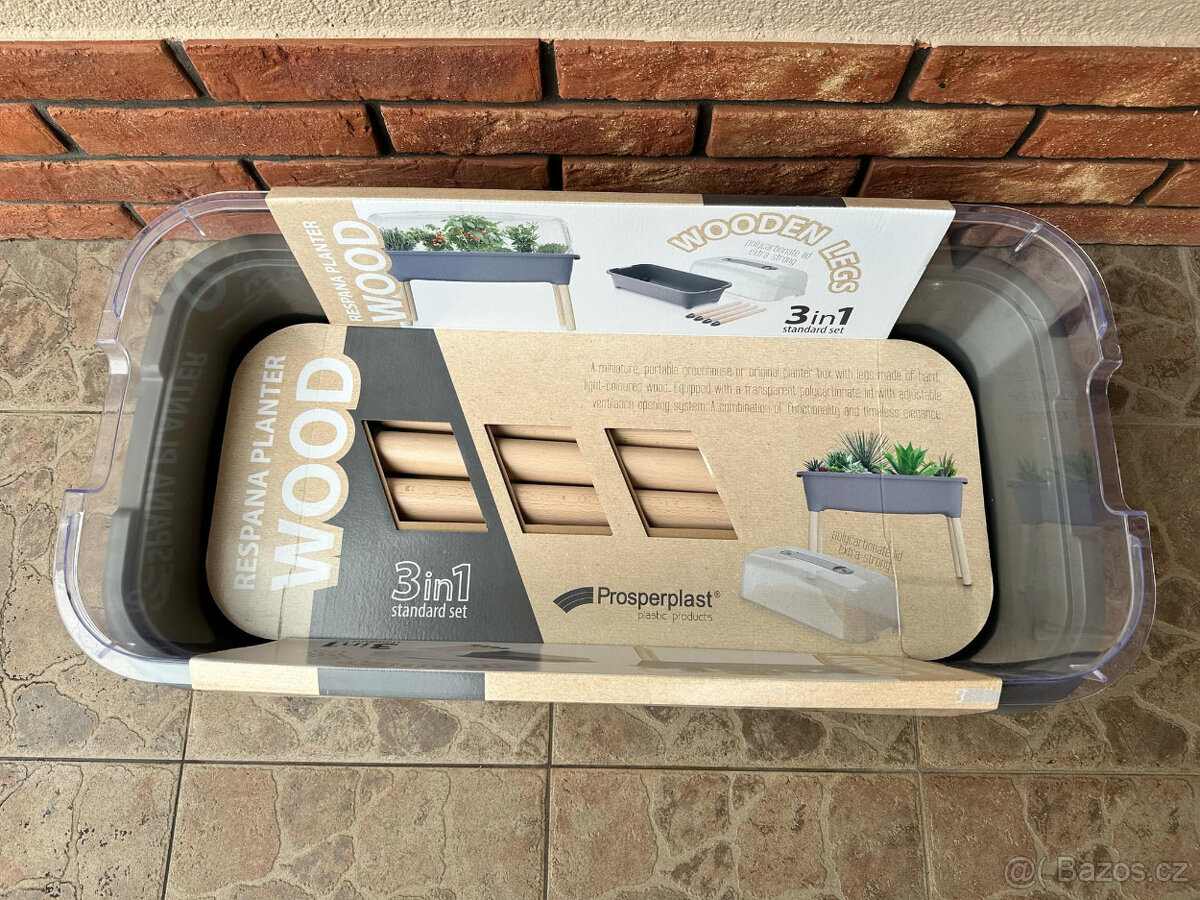 Sadbovač Respana Planter Wood 3v1 - 2