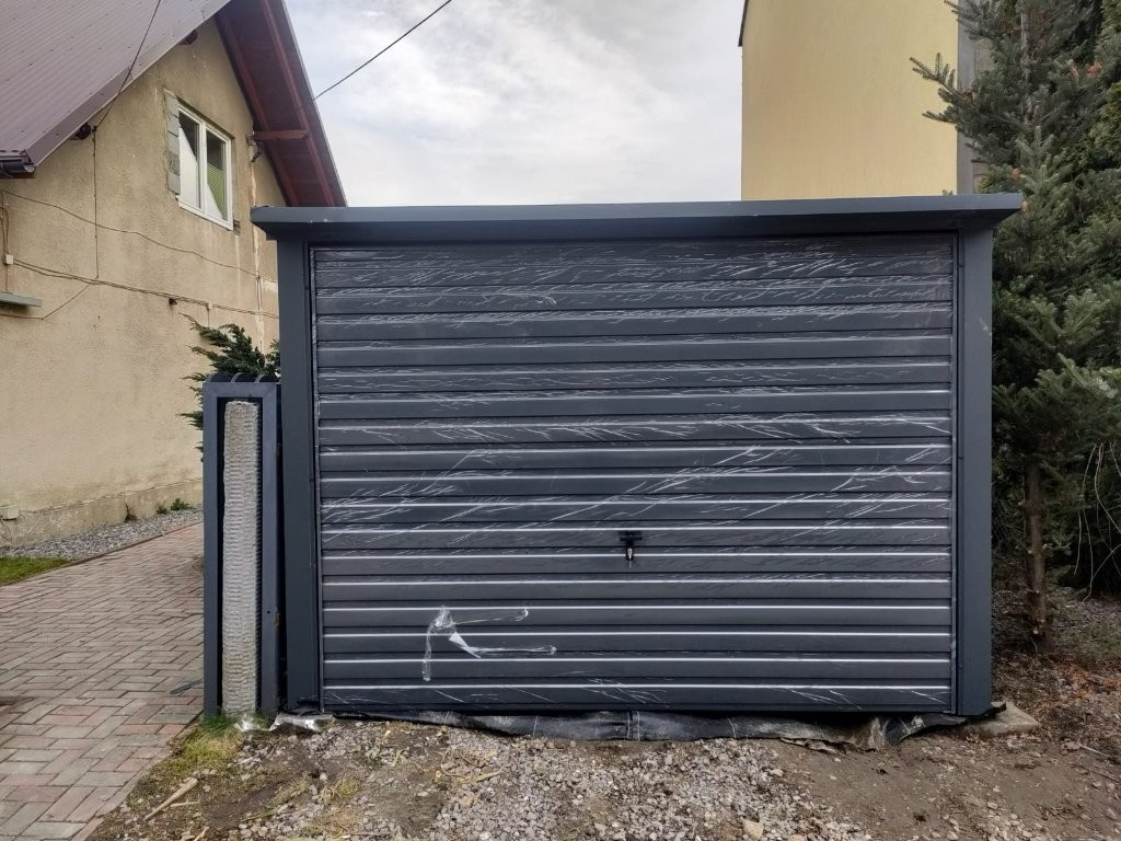 Plechová garáž 3x5 - 2