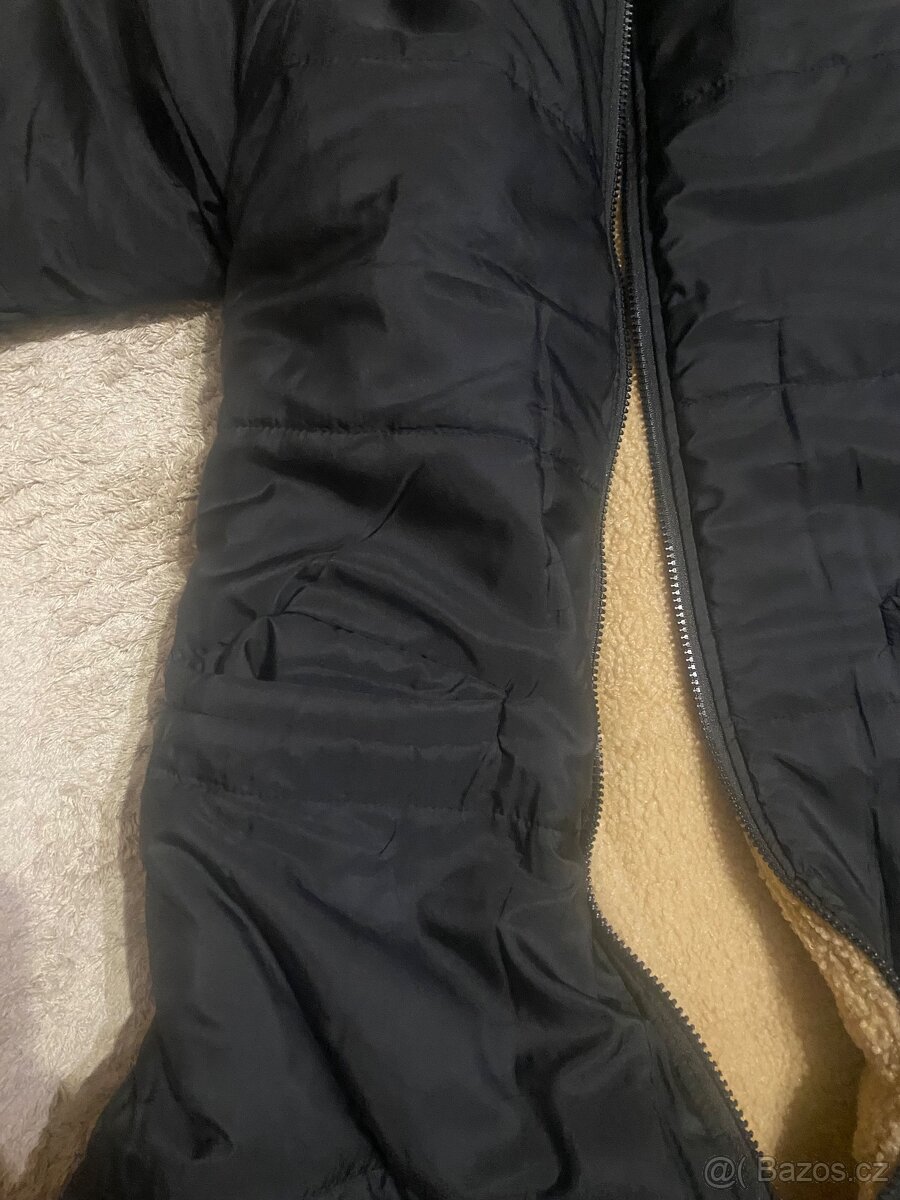 Dámská bunda s kožíškem vel.M - 2