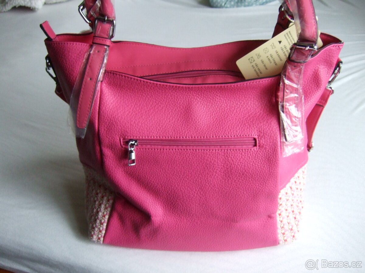 Kabelka růžová - 2