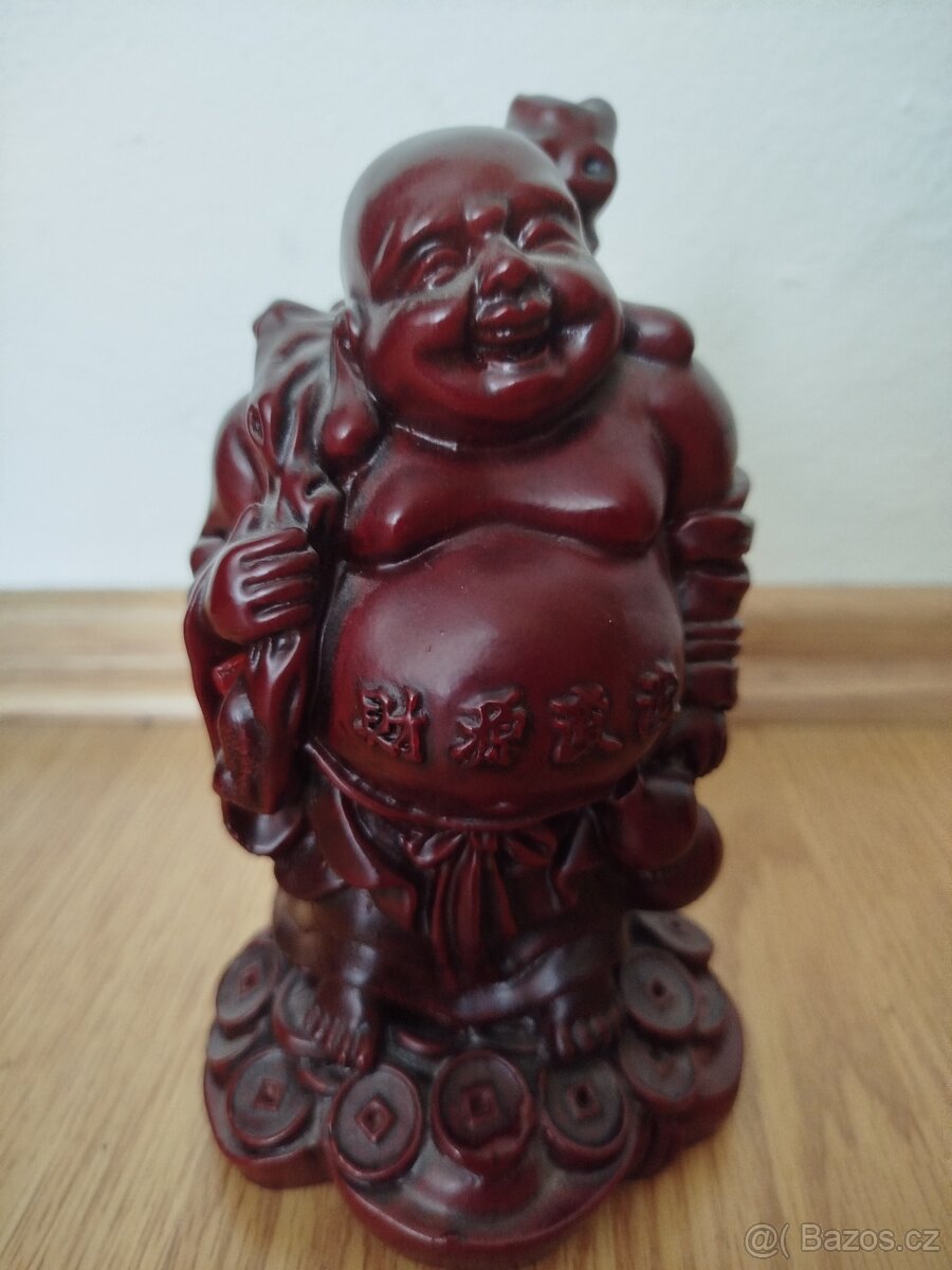 2 x Buddha vel cca 16cm - 2