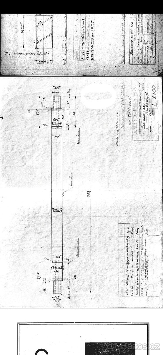 cepy zadni kyvne napravy aero 30 drzaky lozisek - 2