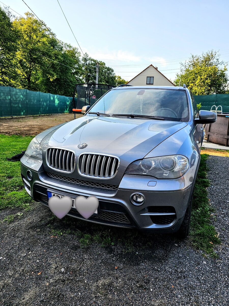 BMW X5 e70 s vadou motoru - 2