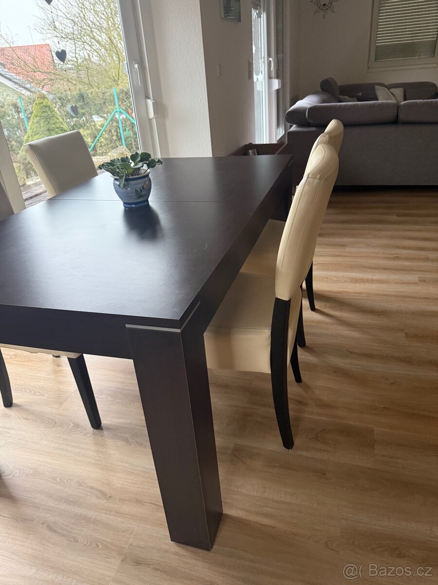 Jídelní stůl + židle - 2