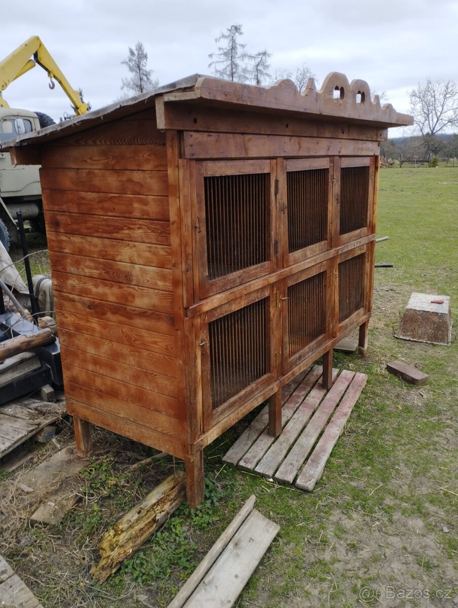 Králíkárna 6 kotců - 2
