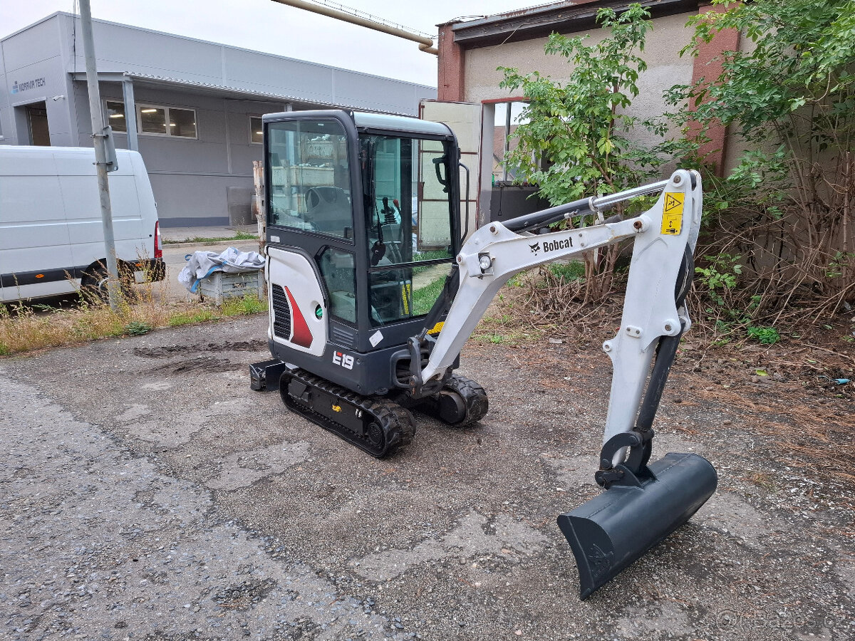 Bobcat E19, rok 2019, kvalita - 2