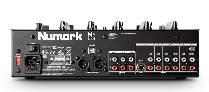 Numark M6 USB Black - 2