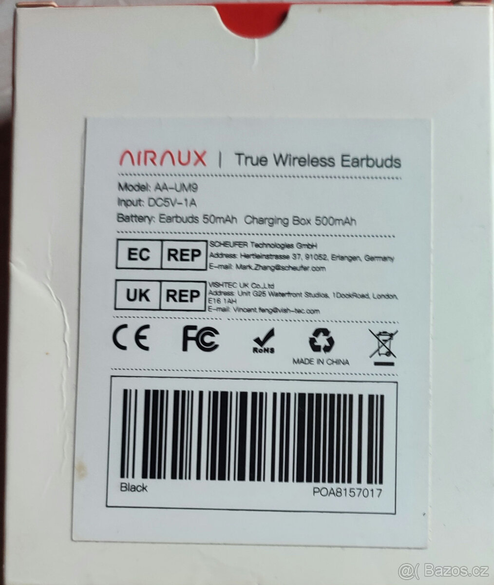 Sluchátka AIRAUX - 2