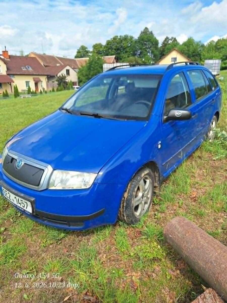 ŠKODA FABIA COMBI 1.9 SDI, r.v. 2003 - 2