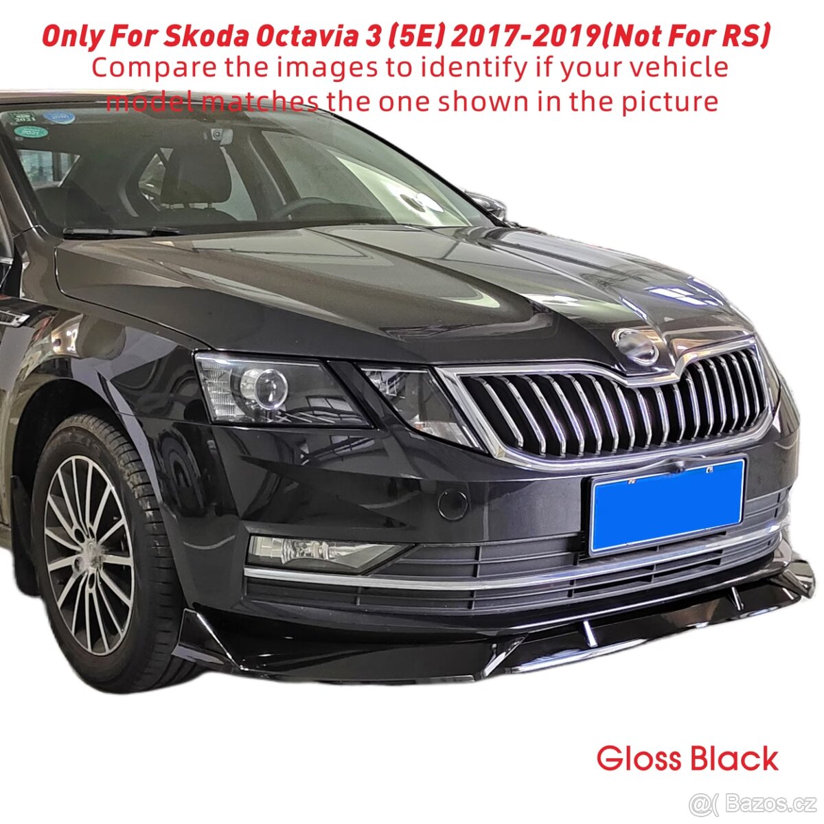 Lip spoiler Škoda Octavia 3 - 2