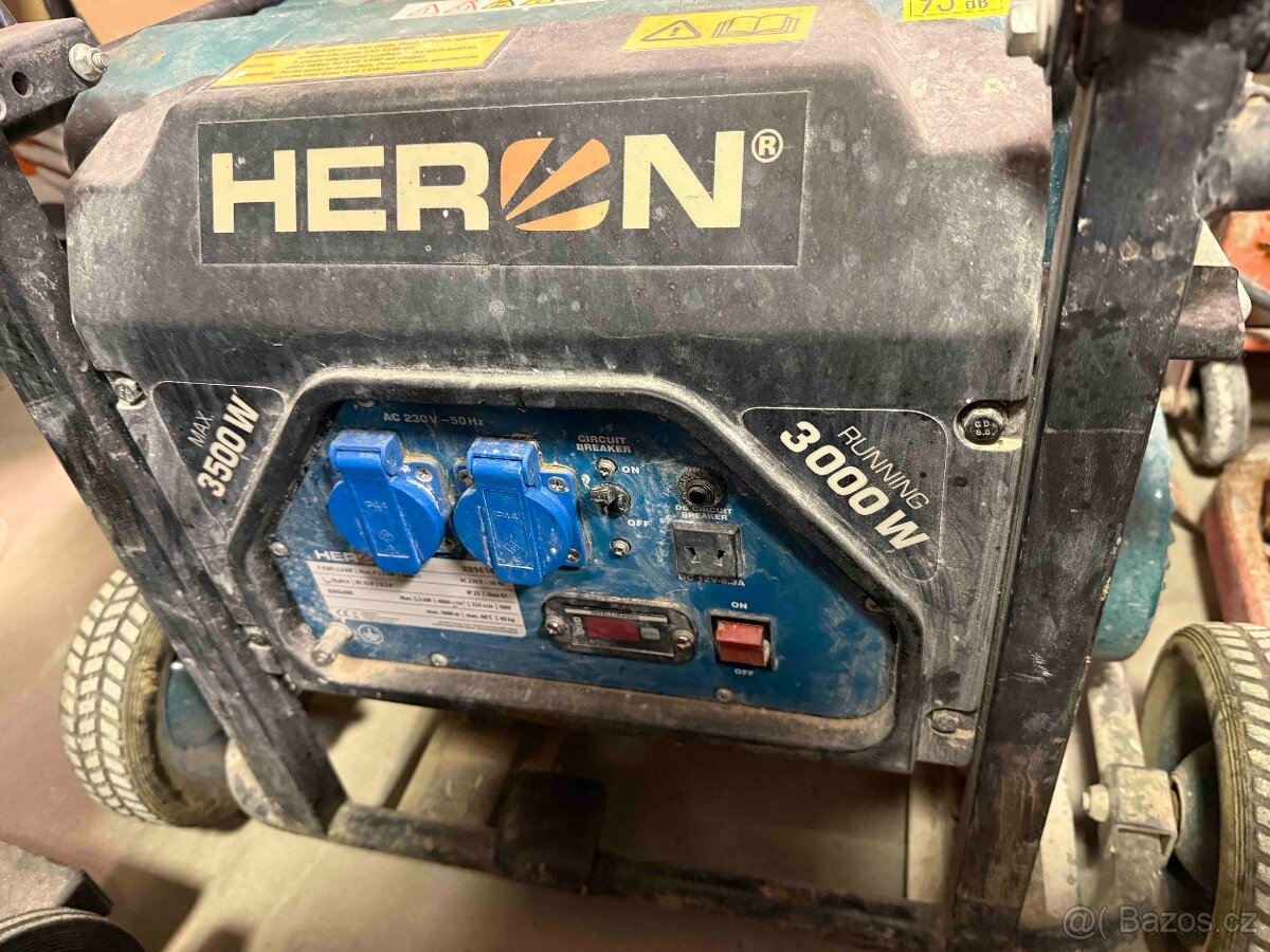 Prodám elektrocentrálu HERON 8896140 3,5KW - 2