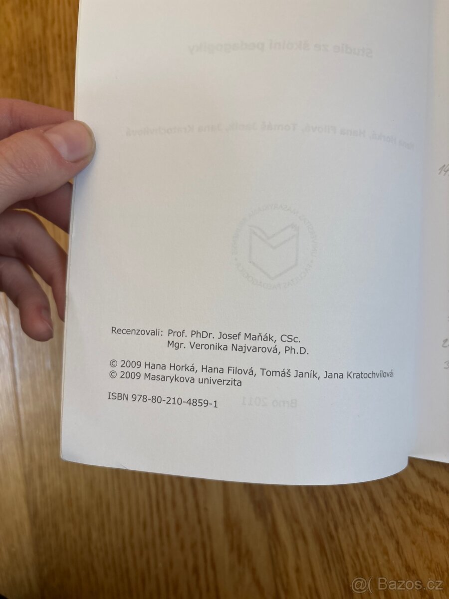 Studie ze školní pedagogiky - 2